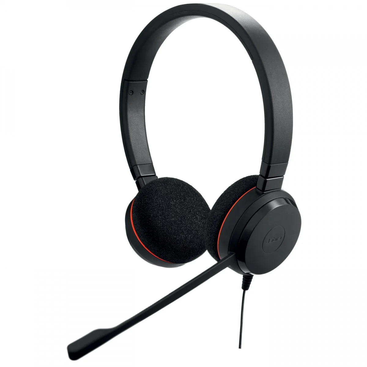 Jabra Evolve 20 Slušalice Žičano Obruč za glavu Ured / pozivni centar USB Type-C / USB Type-A Crno
