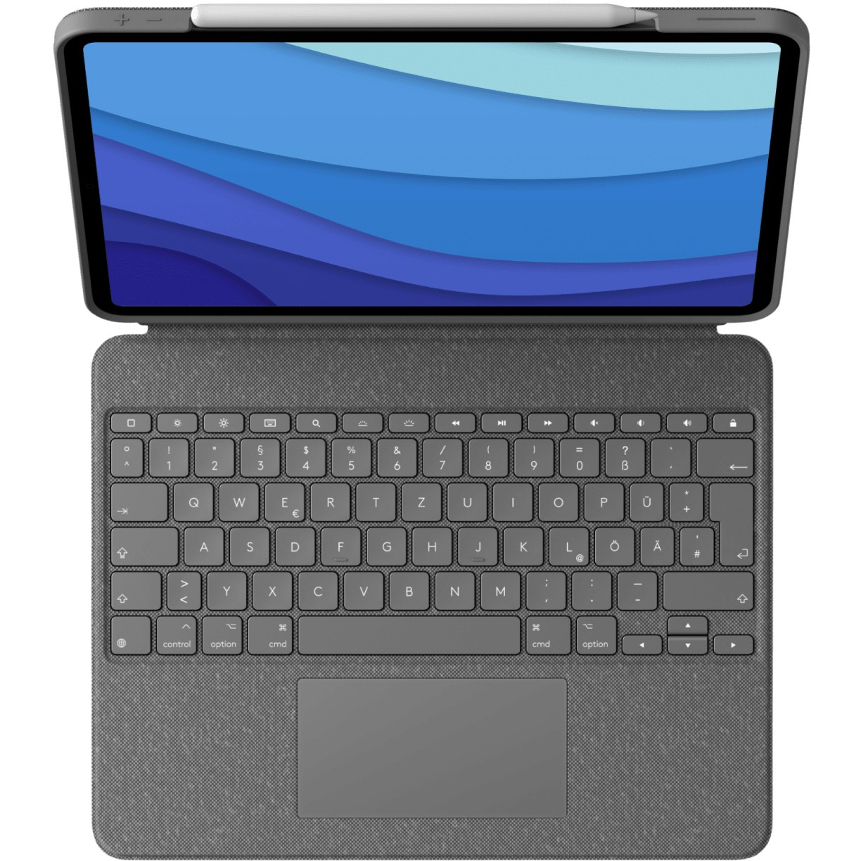 Logitech Combo Touch Sivo Smart Connector QWERTZ Njemački