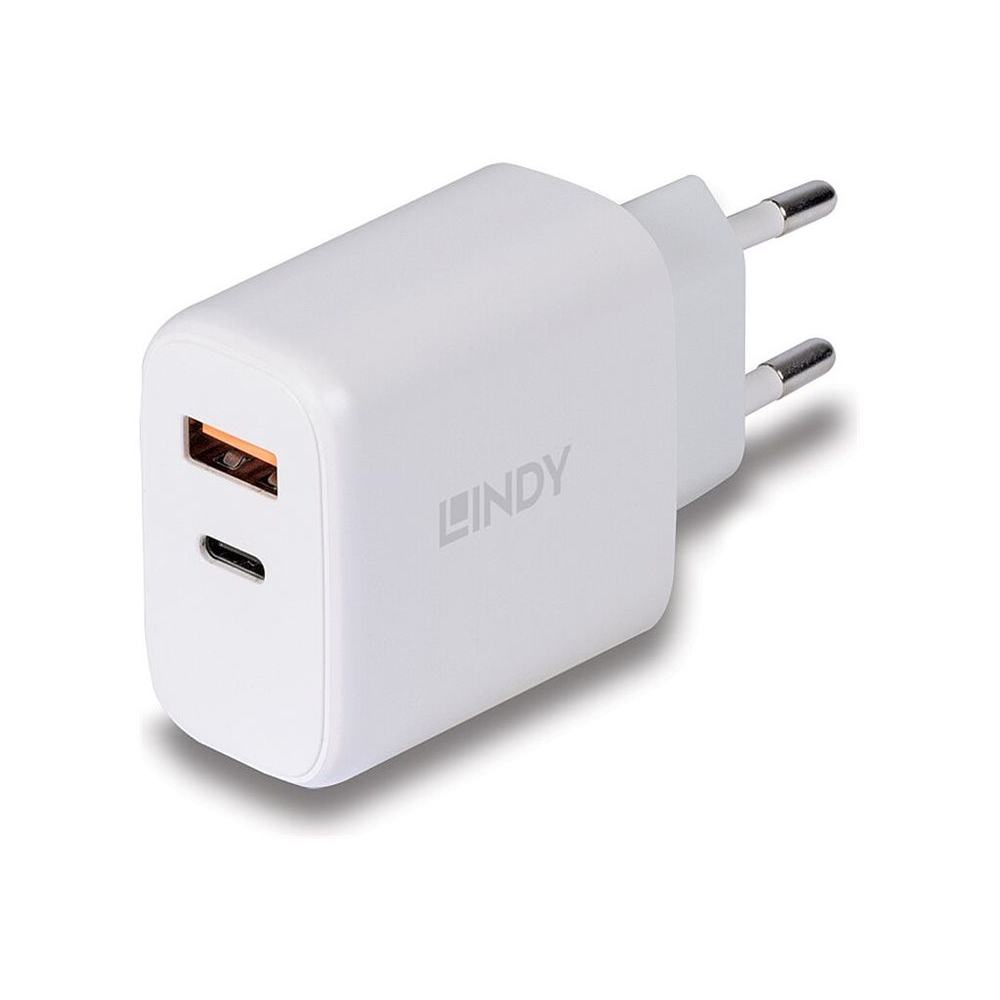 Lindy 73424 punjač za mobitel Univerzalno Bijelo AC Brzo punjenje U zatvorenom