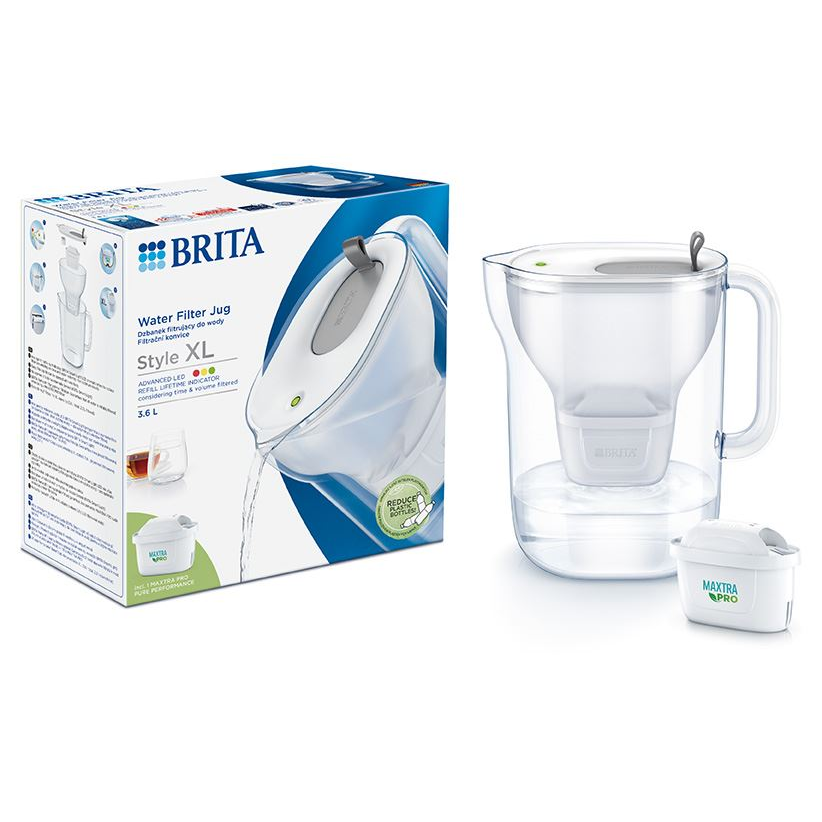 Brita 1052803 filtar za vodu Samostojeći filtar za vodu 3,6 L Sivo