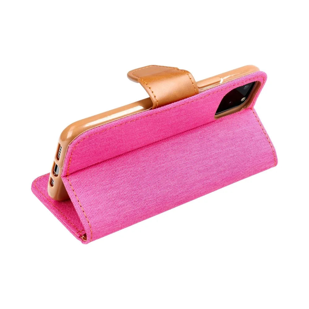 CANVAS Book case za SAMSUNG A52 5G / A52 LTE 4G / A52s 5G pink