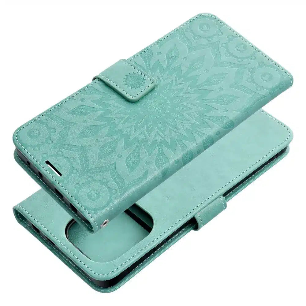 MEZZO Book case preklopna torbica za XIAOMI Redmi NOTE 13 4G mandala zelena