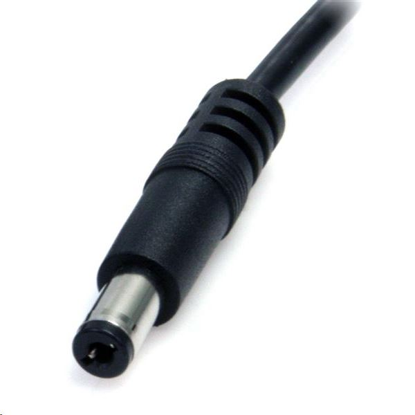 StarTech.com USB2TYPEM2M strujni kabel Crno 2 m USB Barrel type M