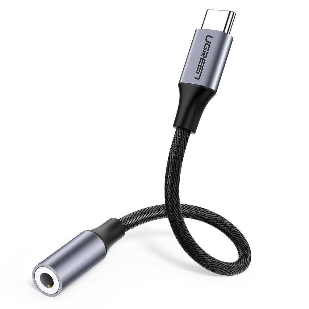 Ugreen 30632 kabel za mobitel Crno USB C 3.5mm
