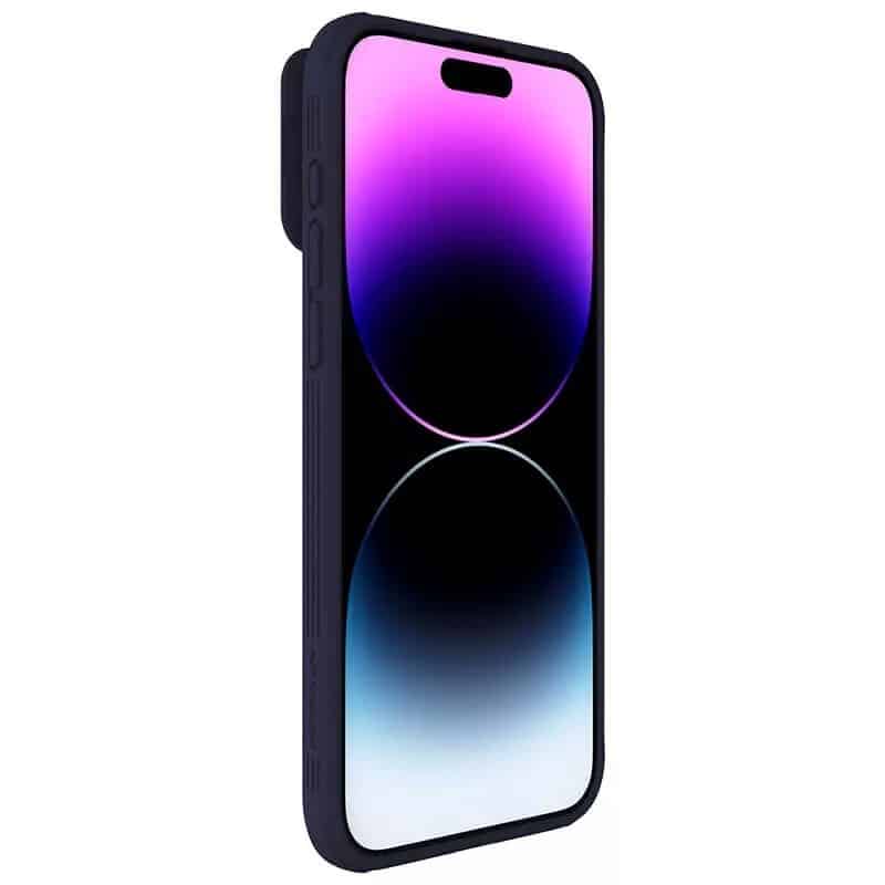 NILLKIN CAMSHIELD PRO PC+TPU OVITEK ZA IPHONE 15 PRO temno vijolična