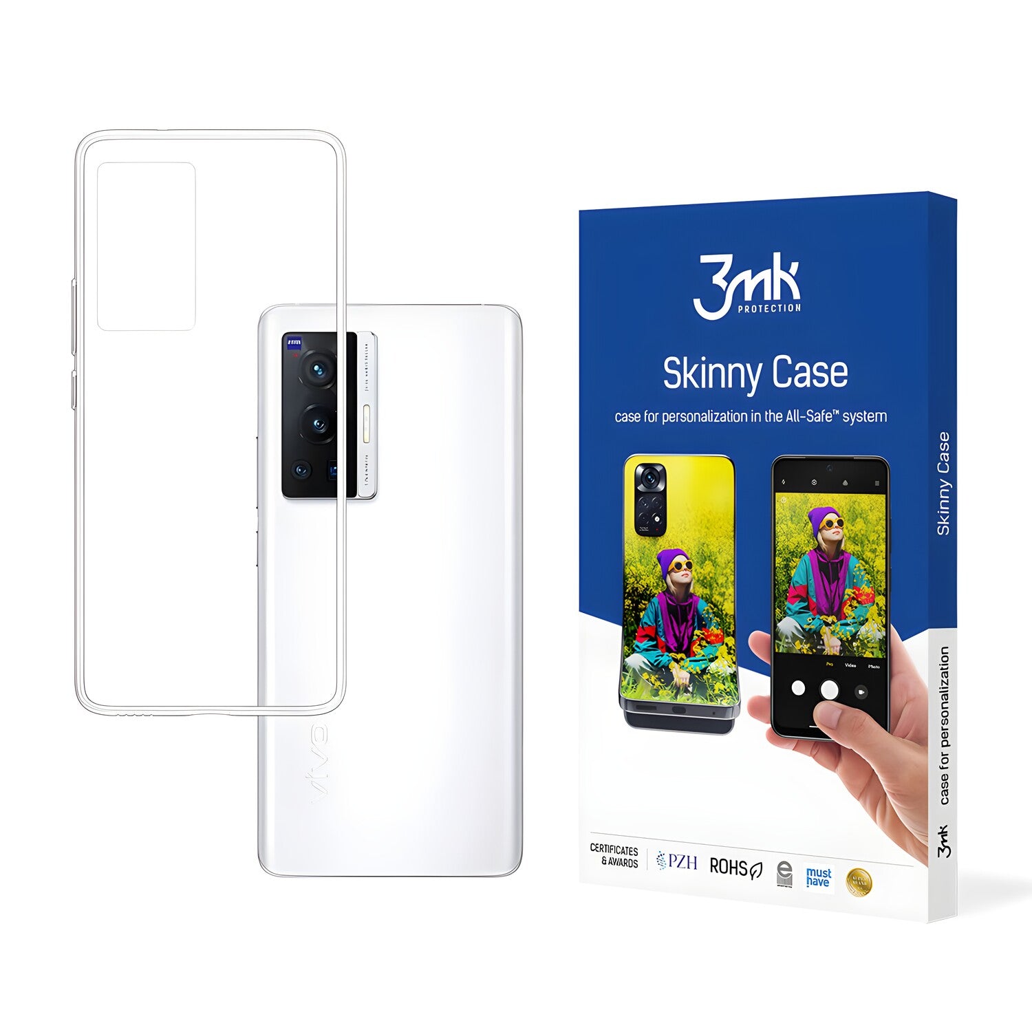 3mk Skinny futrola za Vivo X70 Pro - Prozirna KP20082