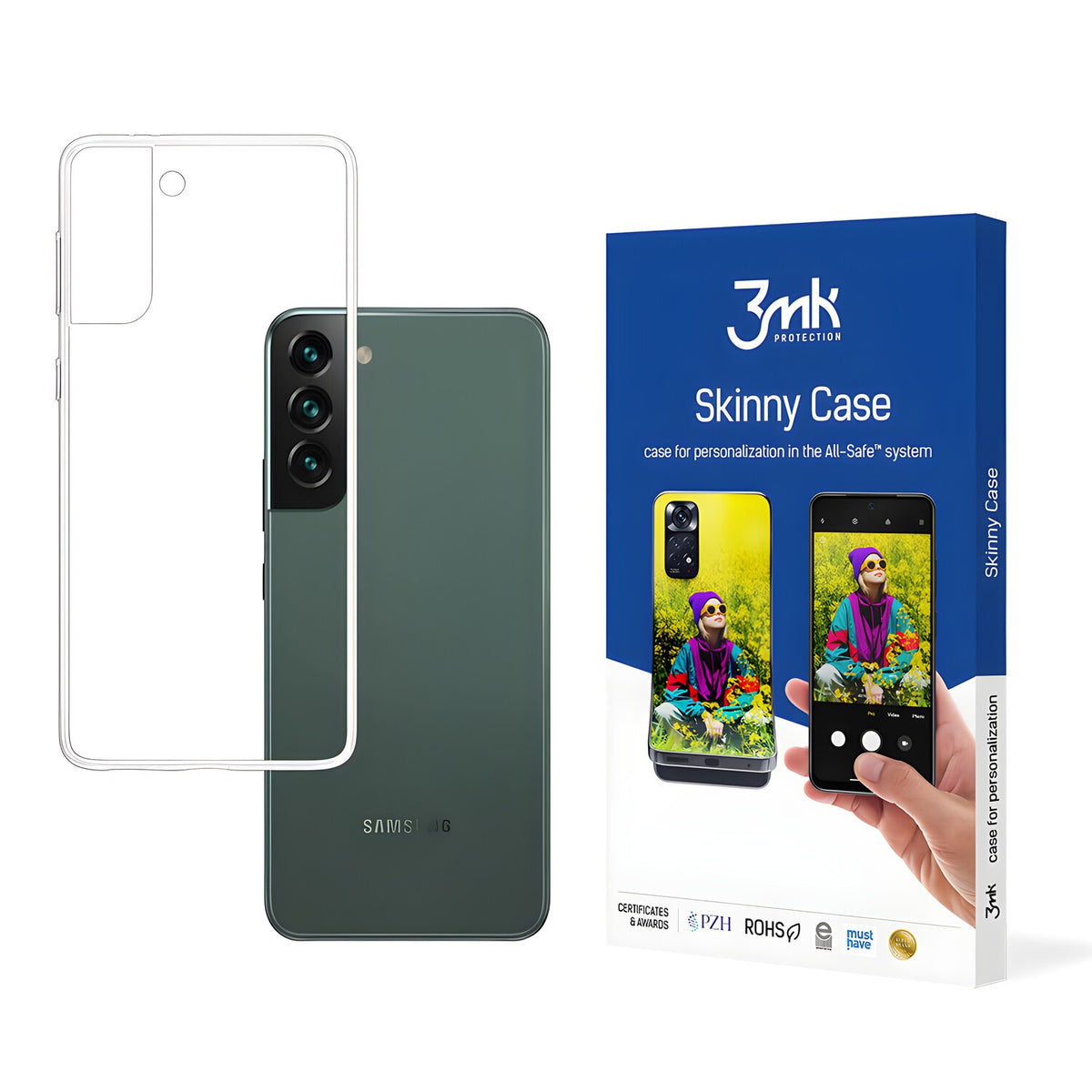 3mk Skinny futrola za Samsung Galaxy S21 Plus 5G - Prozirna KP20125