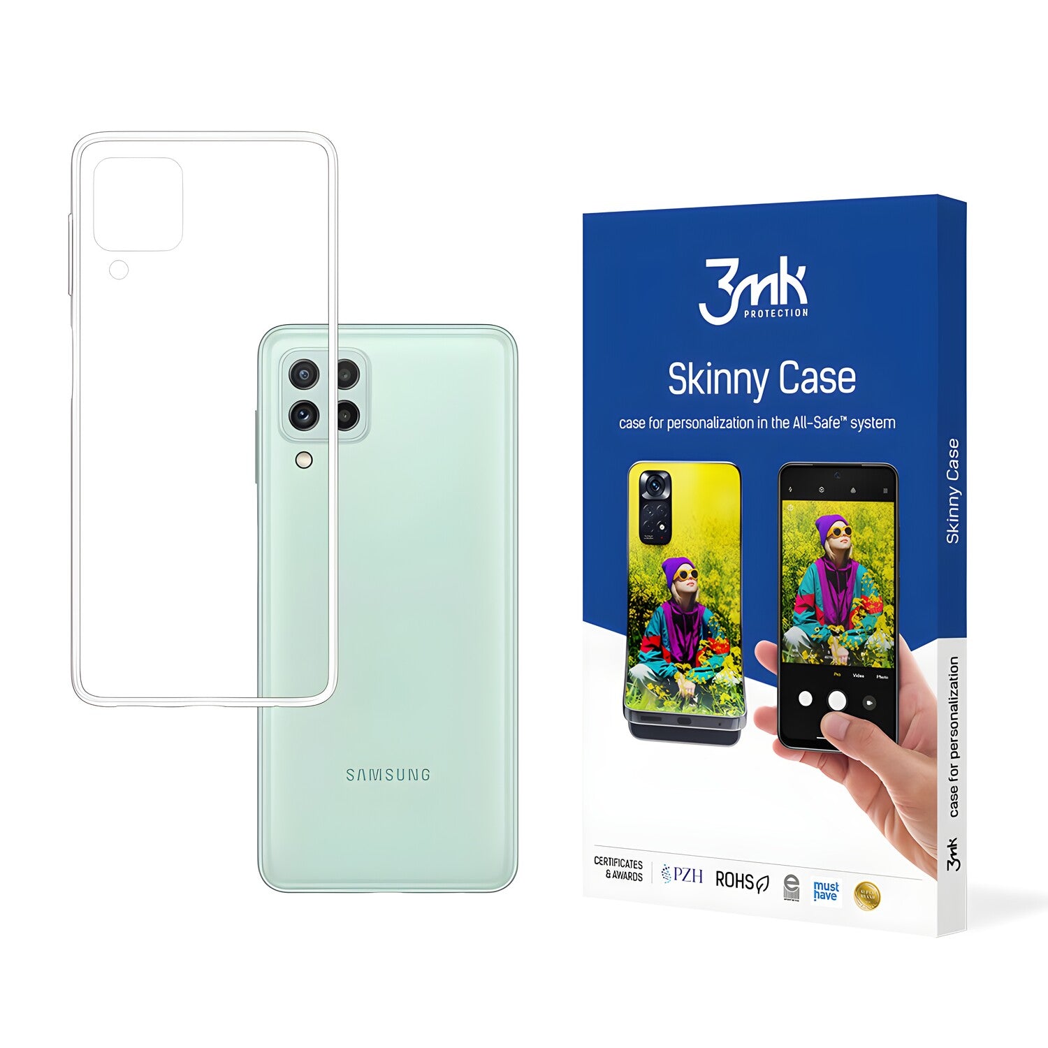 3mk Skinny futrola za Samsung Galaxy A22 4G - Prozirna KP20136