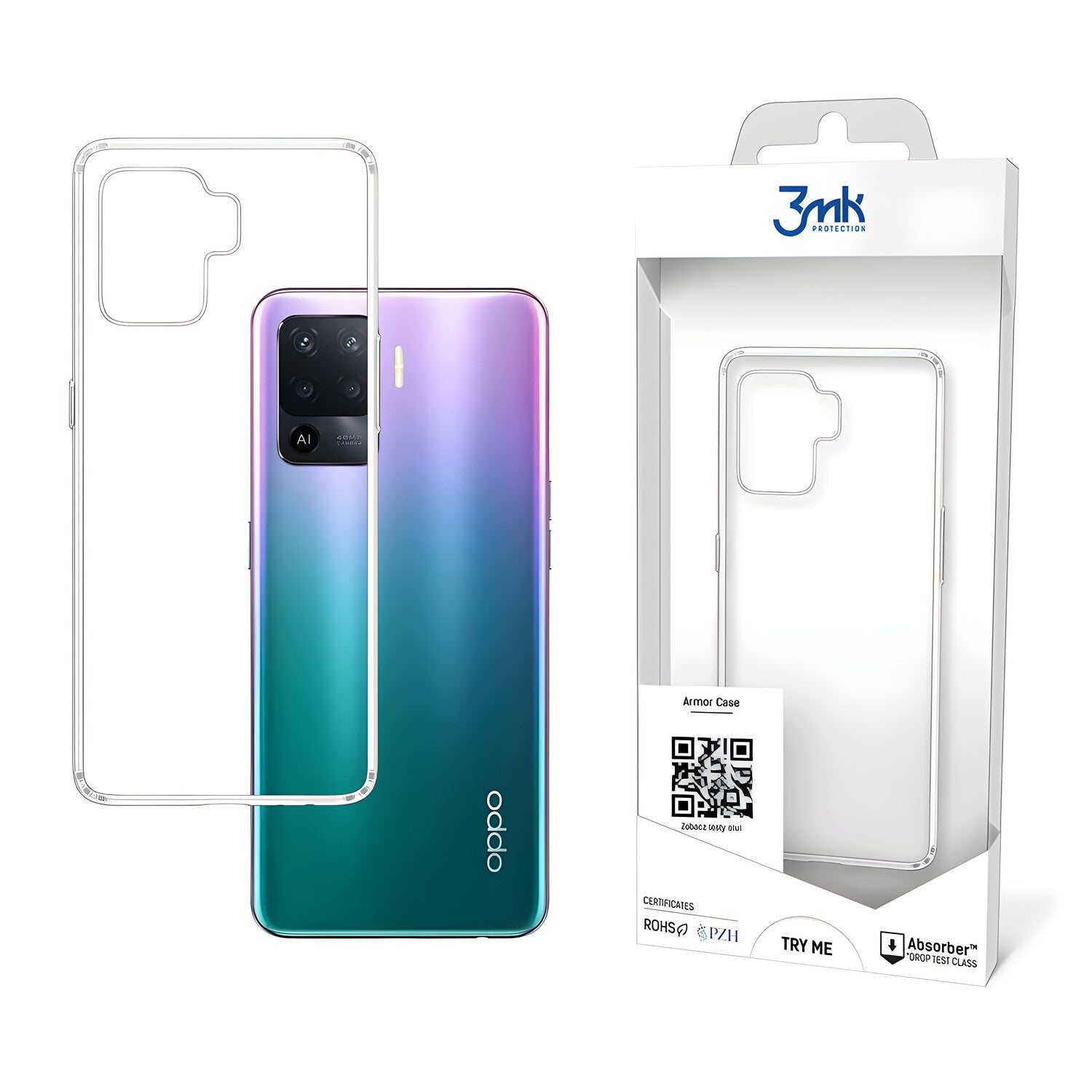 3mk Armor Case futrola za Oppo A94 - Prozirna KP20302