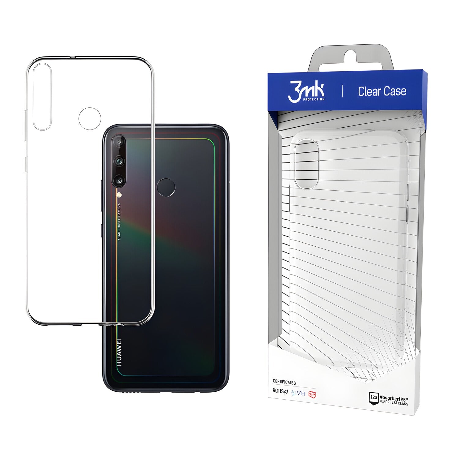 3mk Clear case futrola za Huawei P40 Lite E - Prozirna KP20649