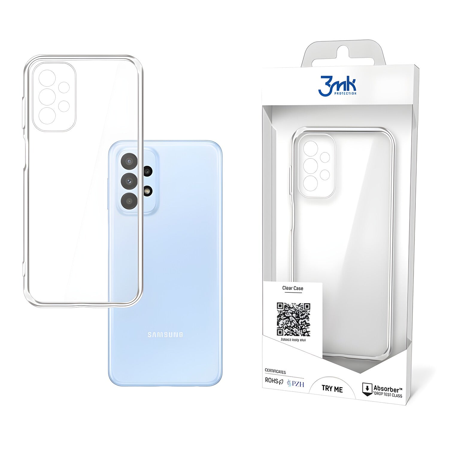 3mk Clear case futrola za Samsung Galaxy A23 - Prozirna KP20240