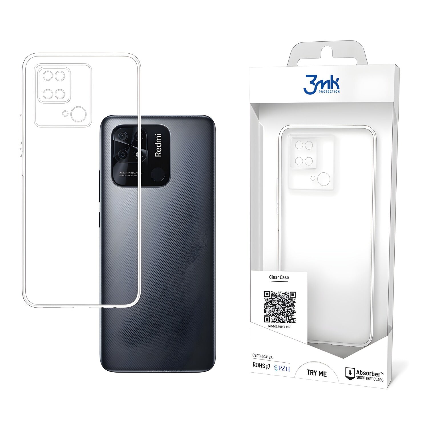 3mk Clear case futrola za Xiaomi Redmi 10C - Prozirna KP20220