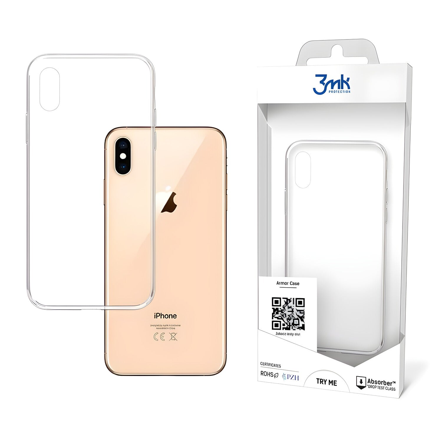 3mk Clear case futrola za Apple iPhone XS Max - Prozirna KP20789