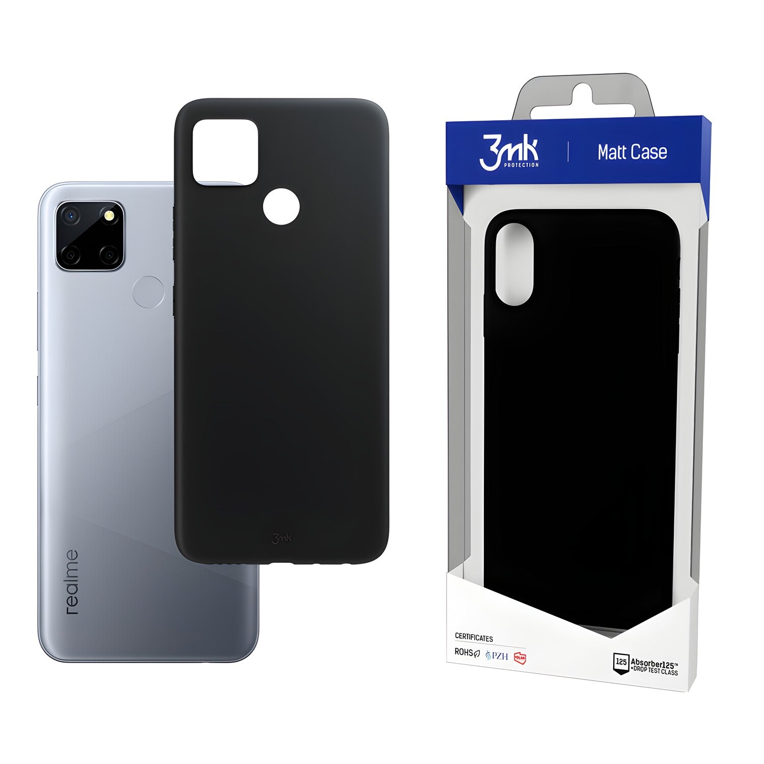 3mk Matt case futrola za Realme C12 - Crna KP20317