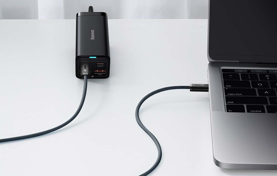 Kabel USB-C v USB-C Baseus Dynamic Series, 100W, 1m (siv)
