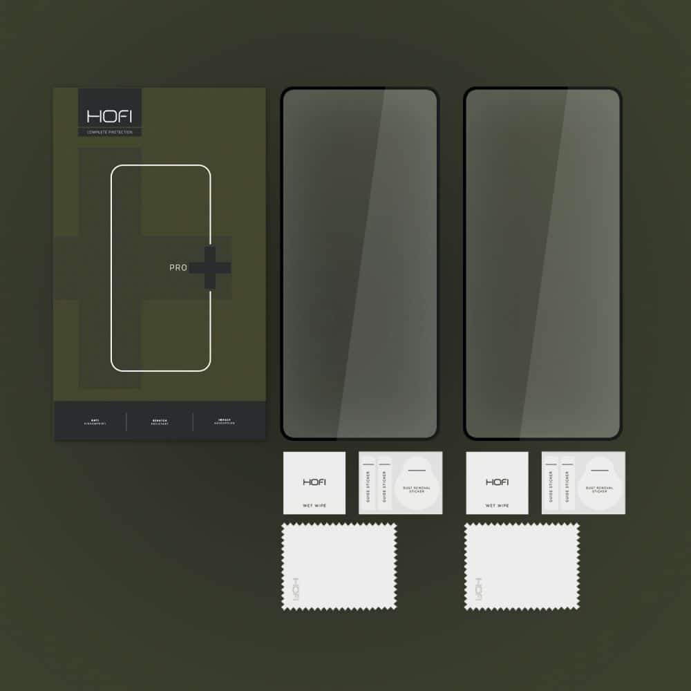 KALJENO STEKLO HOFI GLASS PRO+ 2-kos ZA XIAOMI REDMI NOTE 13 5G / 13 PRO 4G / 5G črno