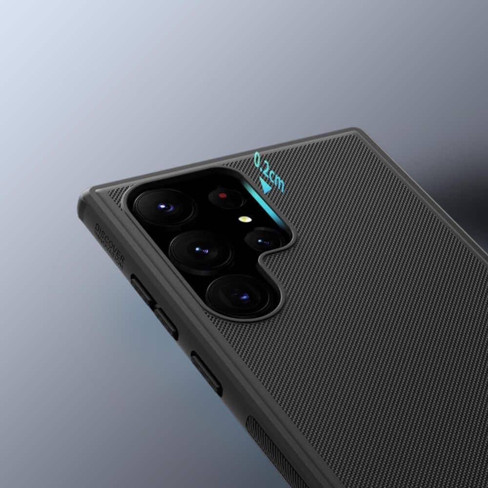 NILLKIN FROSTED SHIELD PRO MASKA ZA SAMSUNG GALAXY S23 ULTRA ČRNA