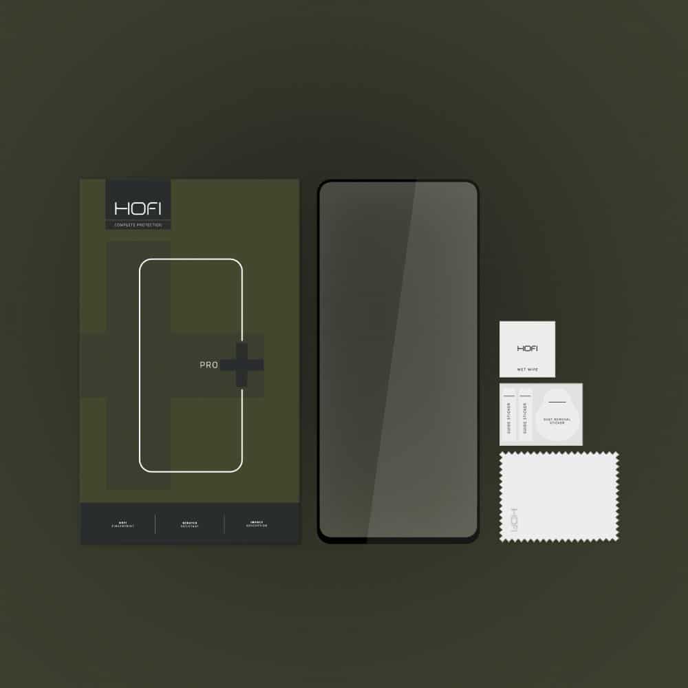HOFI GLASS PRO+ ZA XIAOMI REDMI NOTE 12 4G/ LTE črno