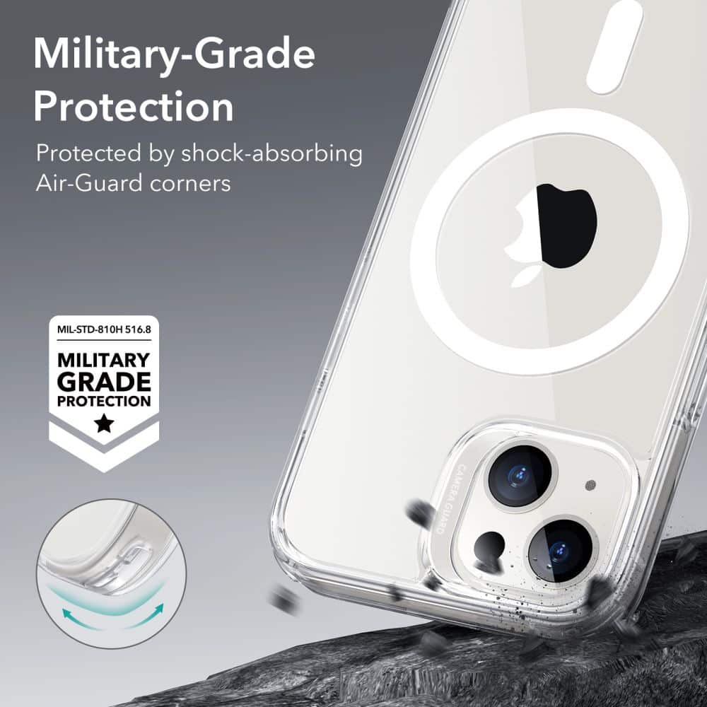 ESR CH HALOLOCK MAGSAFE OVITEK ZA IPHONE 14 PLUS/ 15 PLUS CLEAR