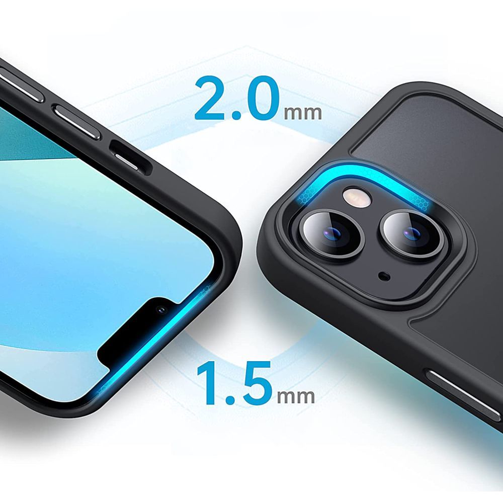 TECH-PROTECT MAGMAT MAGSAFE MASKA ZA IPHONE 14 PLUS MAT ČRNA