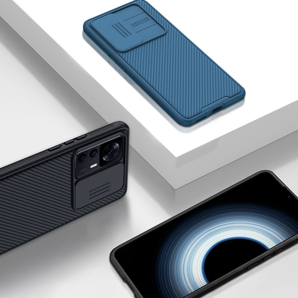 NILLKIN CAMSHIELD PRO ZAŠČITNA MASKA ZA XIAOMI 12 LITE ČRNA