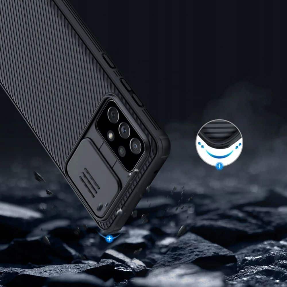 OVITEK NILLKIN CAMSHIELD ZA SAMSUNG GALAXY A23 5G, ČRN