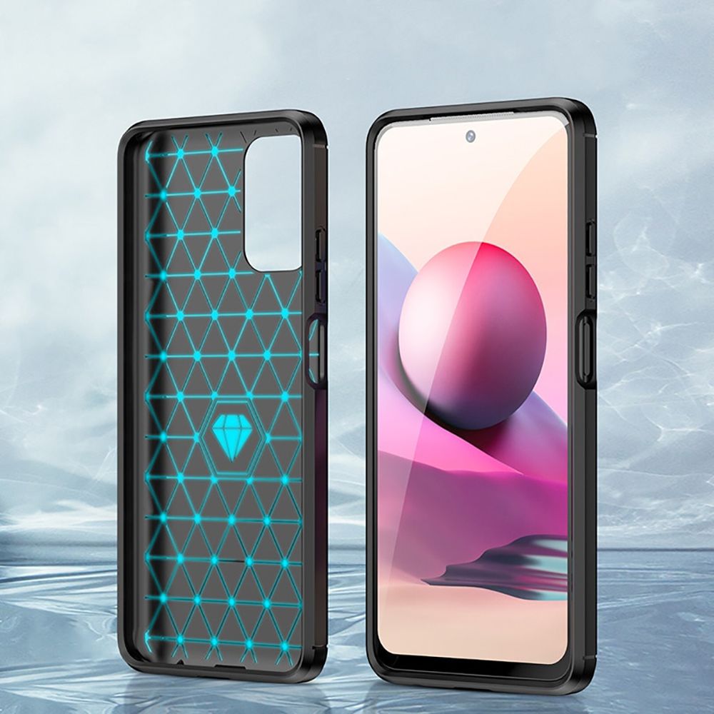 TECH-PROTECT TPUCARBON OVITEK ZA XIAOMI POCO M5S / REDMI NOTE 10 / 10S