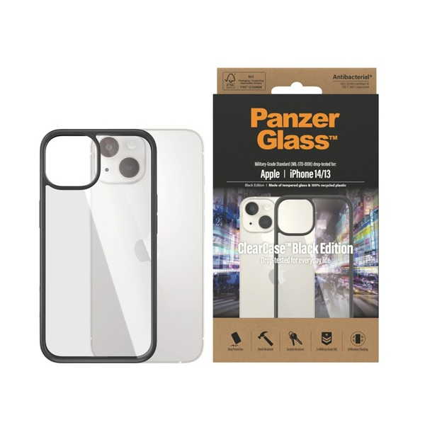 PanzerGlass ® ClearCase Transparent iPhone 14 | 13 maska za mobitel 15,5 cm (6.1") Poklopac Prozirno