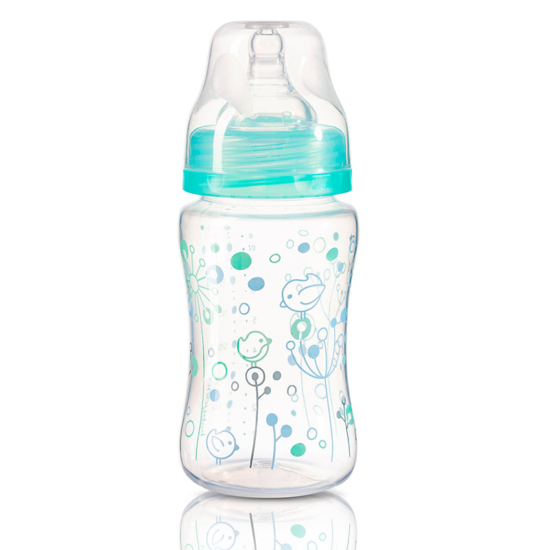 BabyOno Bočica antikolik 240 ml, plava