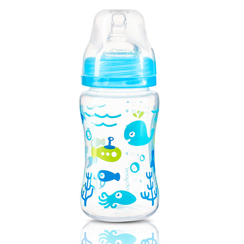 BabyOno Bočica antikolik 240 ml, plava