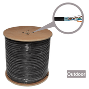Connect XL Mrežni FTP kabl, CAT6, CCA, Outdoor - Cat6 FTP Outdoor CCA (black)
