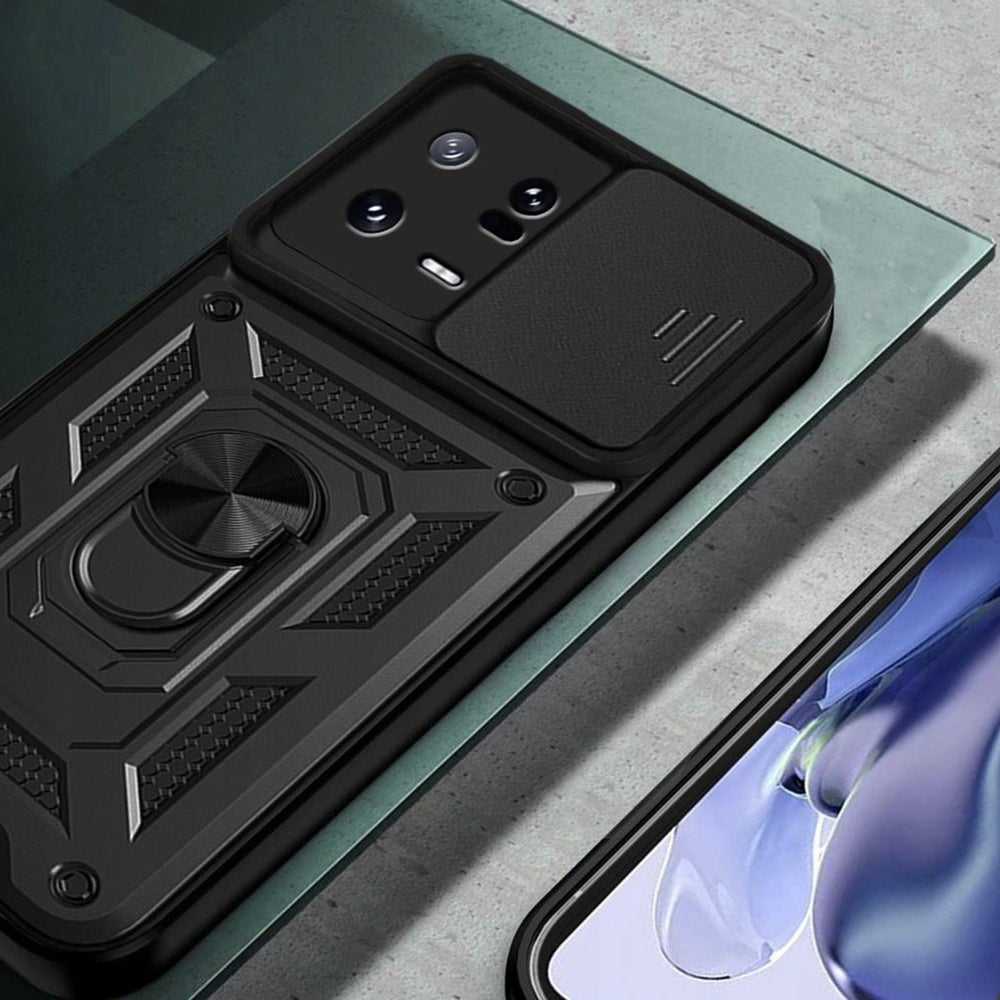 Techsuit - serija CamShield zaščitna maska za Xiaomi 13 - črna