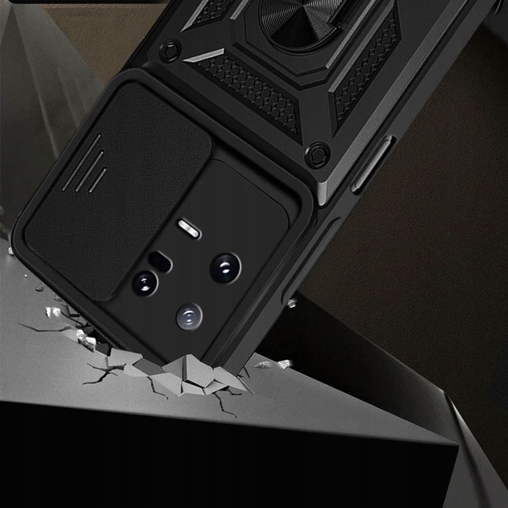 Techsuit – Zaščitni ovitek serije CamShield za Xiaomi 13 Pro – črna