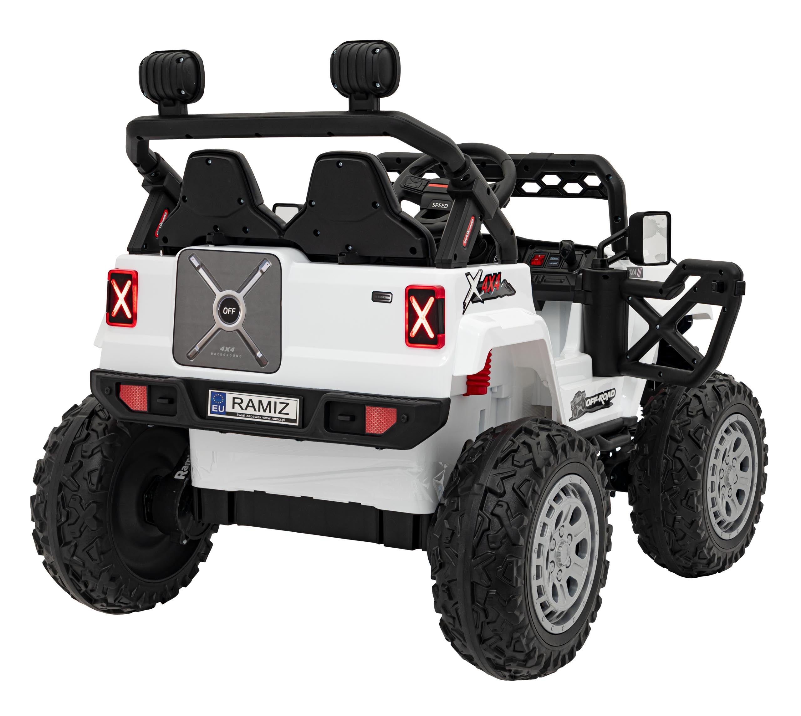 Auto na akumulator OFF-ROAD 3.0 4x4 - bijeli