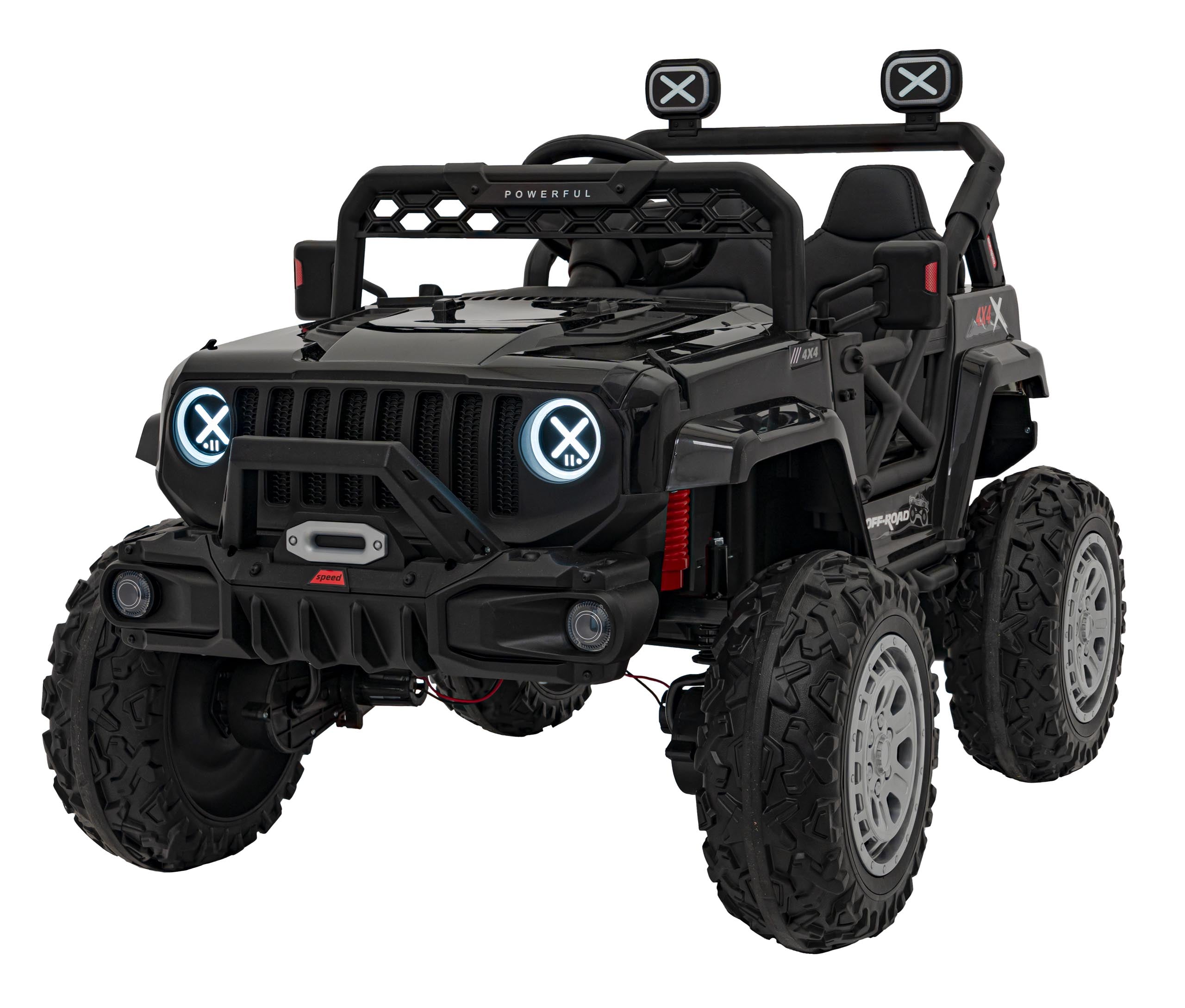 Auto na akumulator OFF ROAD Speed 4x4 - crni
