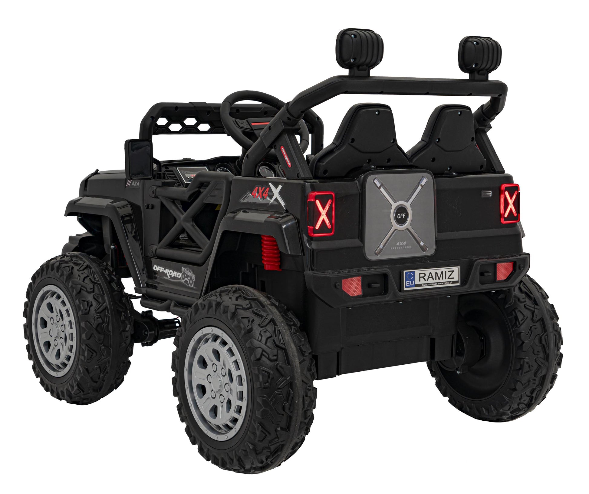 Auto na akumulator OFF ROAD Speed 4x4 - crni