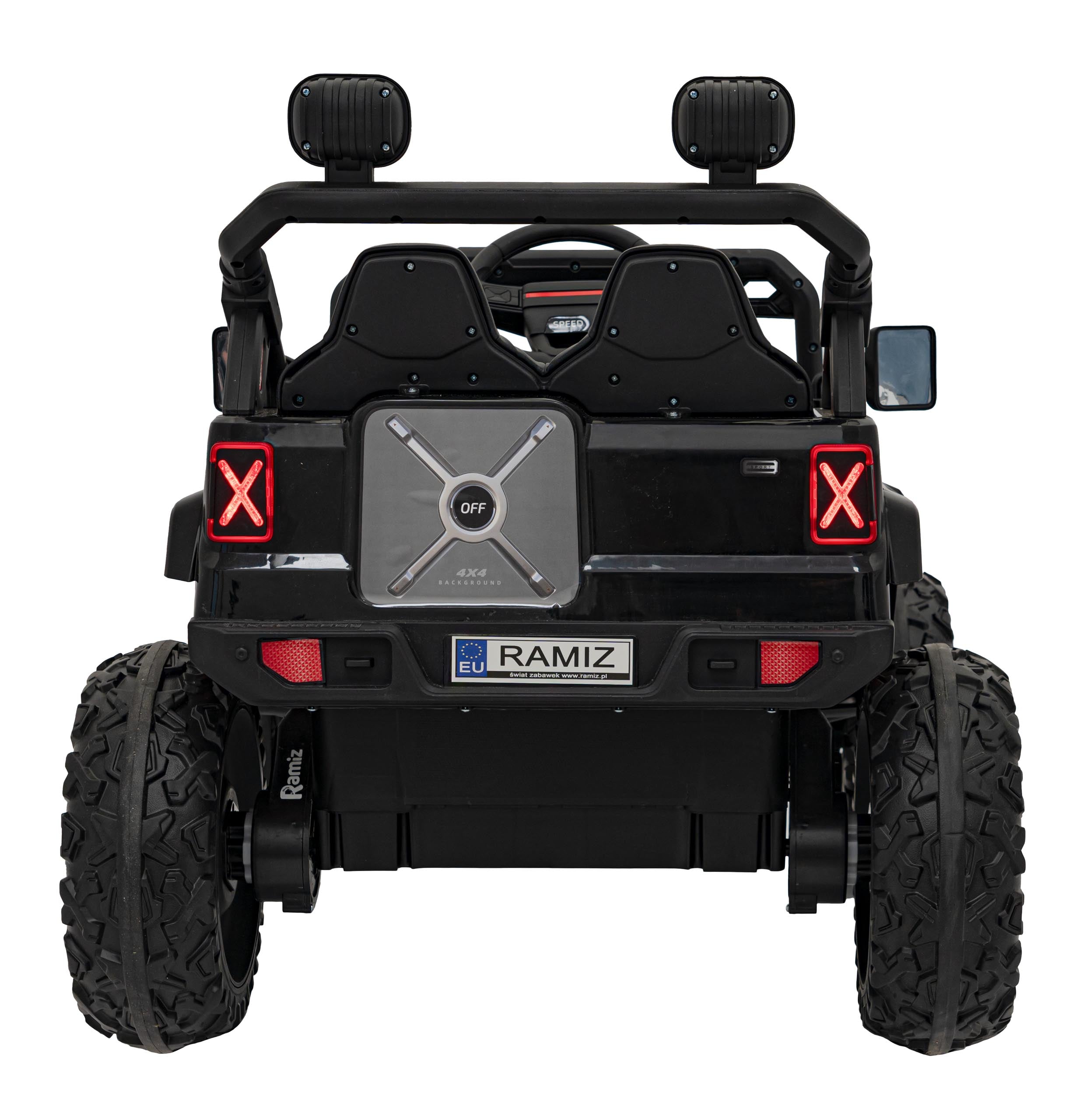Auto na akumulator OFF ROAD Speed 4x4 - crni