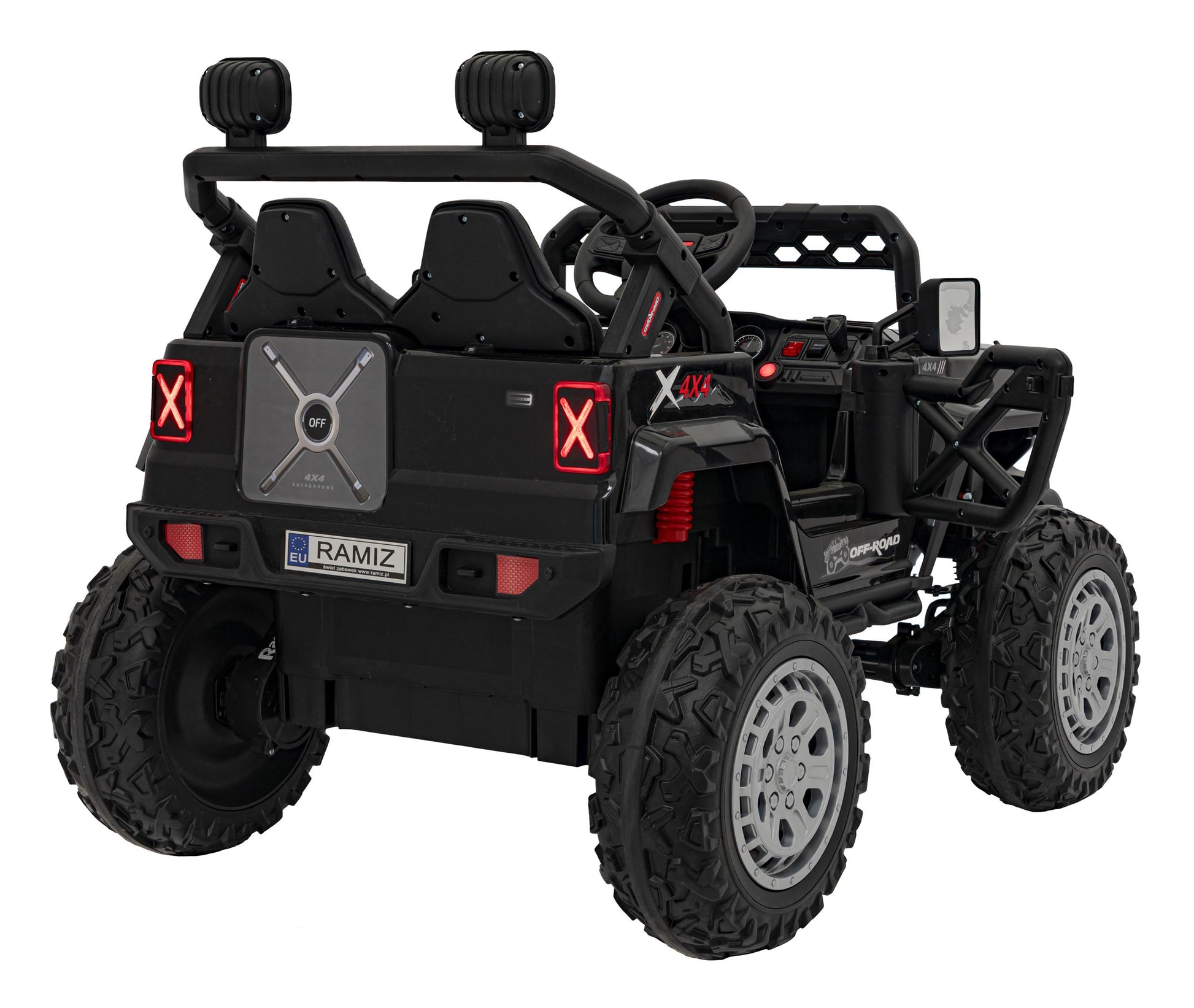 Auto na akumulator OFF ROAD Speed 4x4 - crni