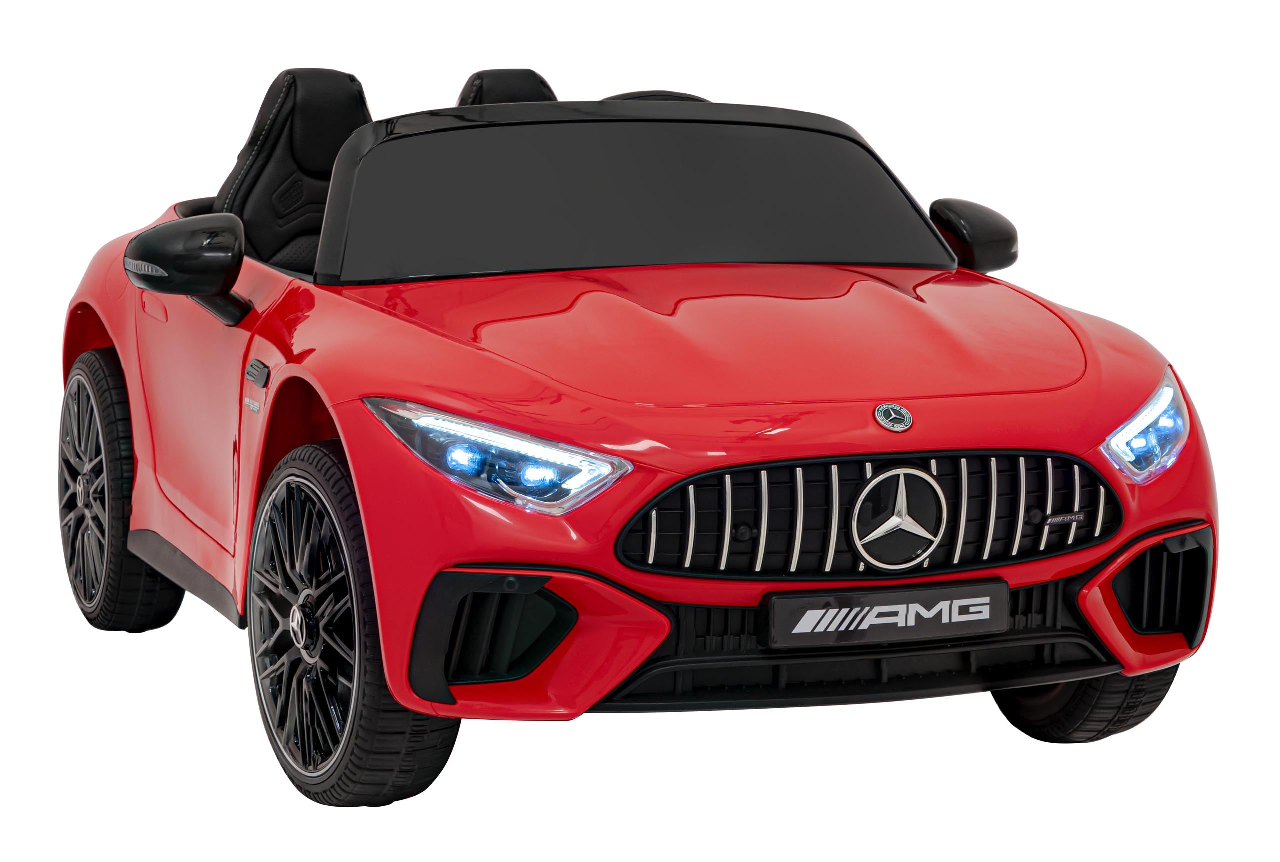 Licencirani auto na akumulator Mercedes Benz AMG SL63 4x4 - crveni
