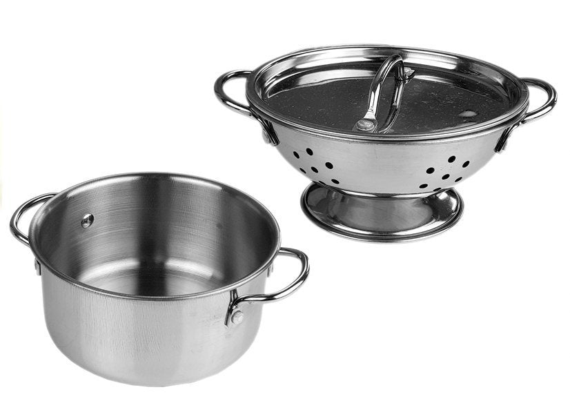 Višedijelni set kuhinjskog pribora za igru Miniature - metalni