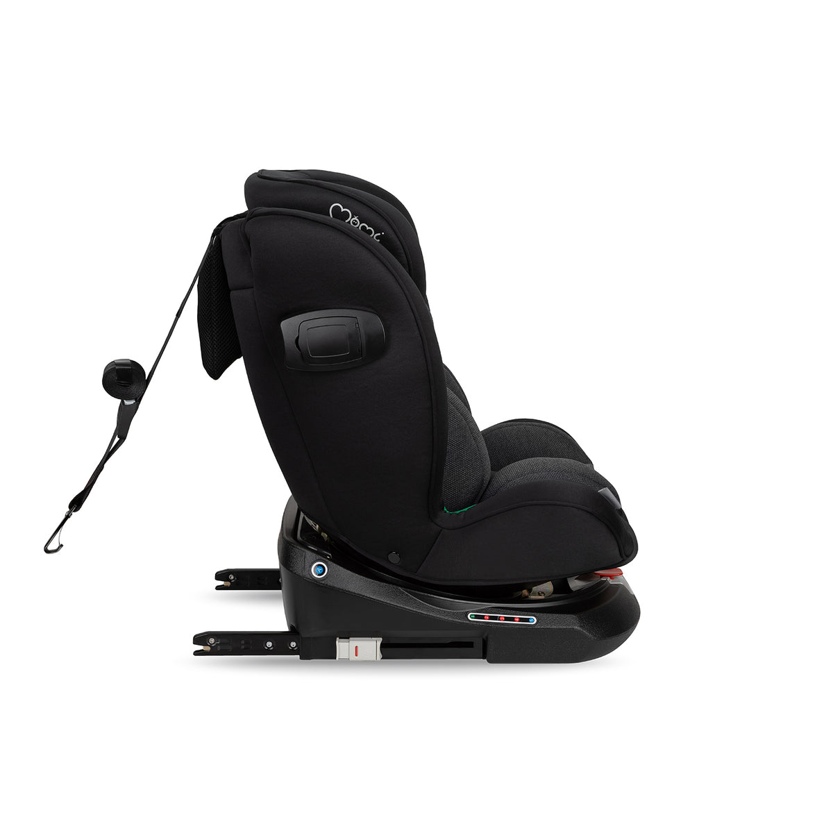 Autosjedalica ELI za djecu 40–150 cm s ISOFIX i TOP TETHER sustavima - crna