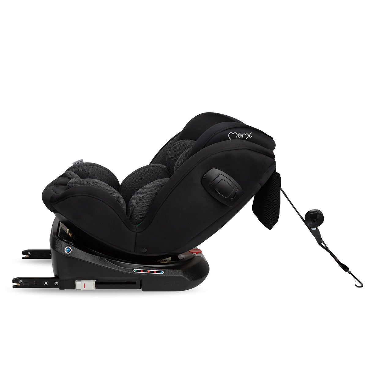 Autosjedalica ELI za djecu 40–150 cm s ISOFIX i TOP TETHER sustavima - crna