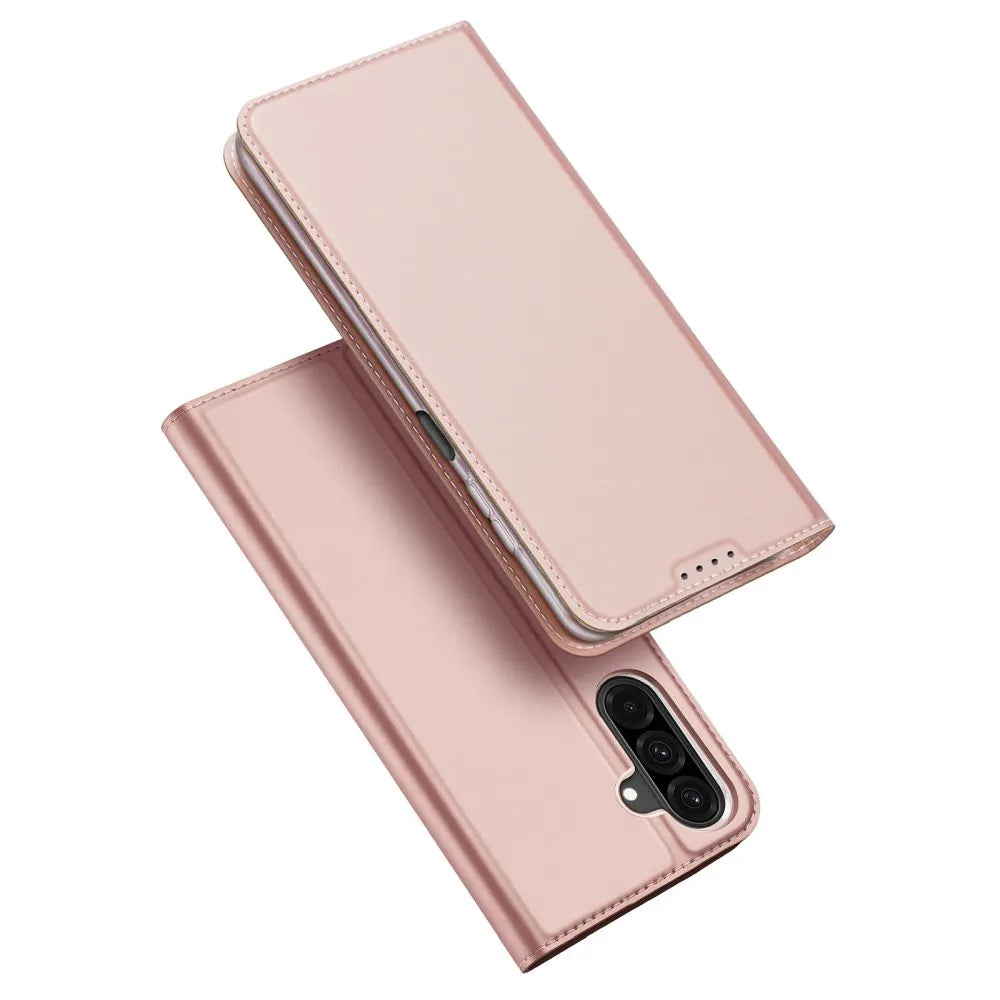 DUX DUCIS Skin Pro – glatka kožna preklopna maska za SAMSUNG GALAXY A26 5G pink