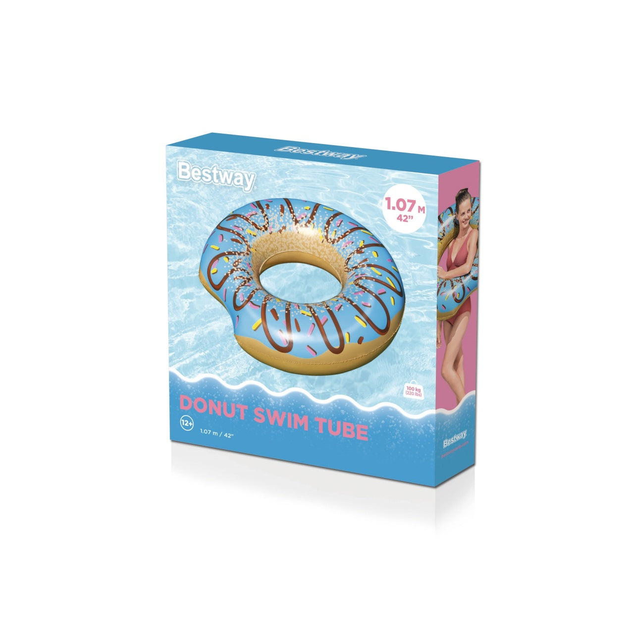 Luftić za plivanje BestWAY Donut - plavi