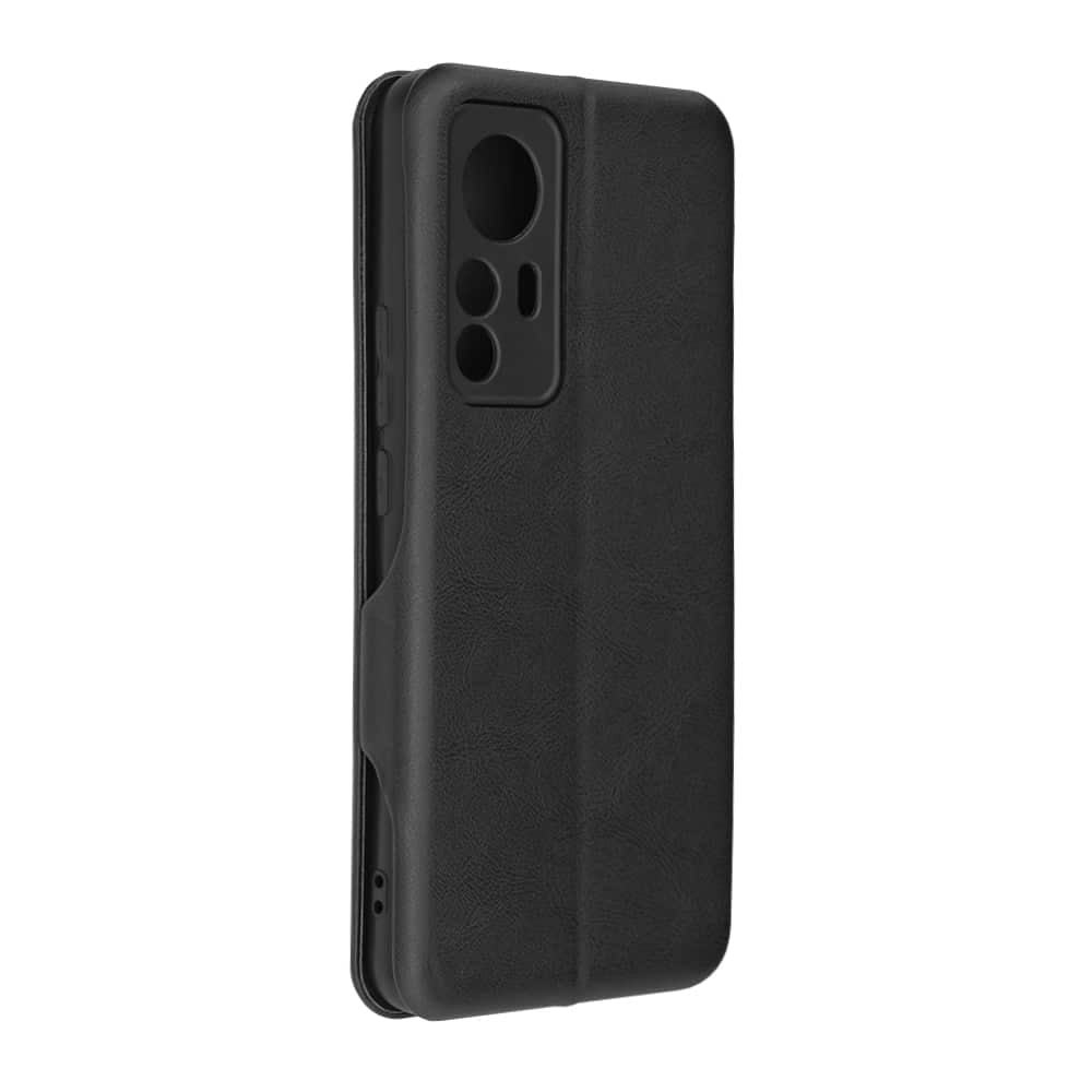 Preklopna torbica Techsuit Safe Wallet Plus za Xiaomi 12T / 12T Pro - črna