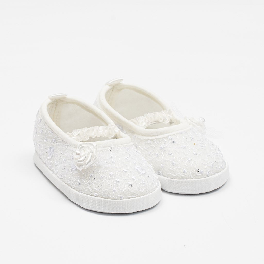 Baby balerinke od čipke (12-18m)