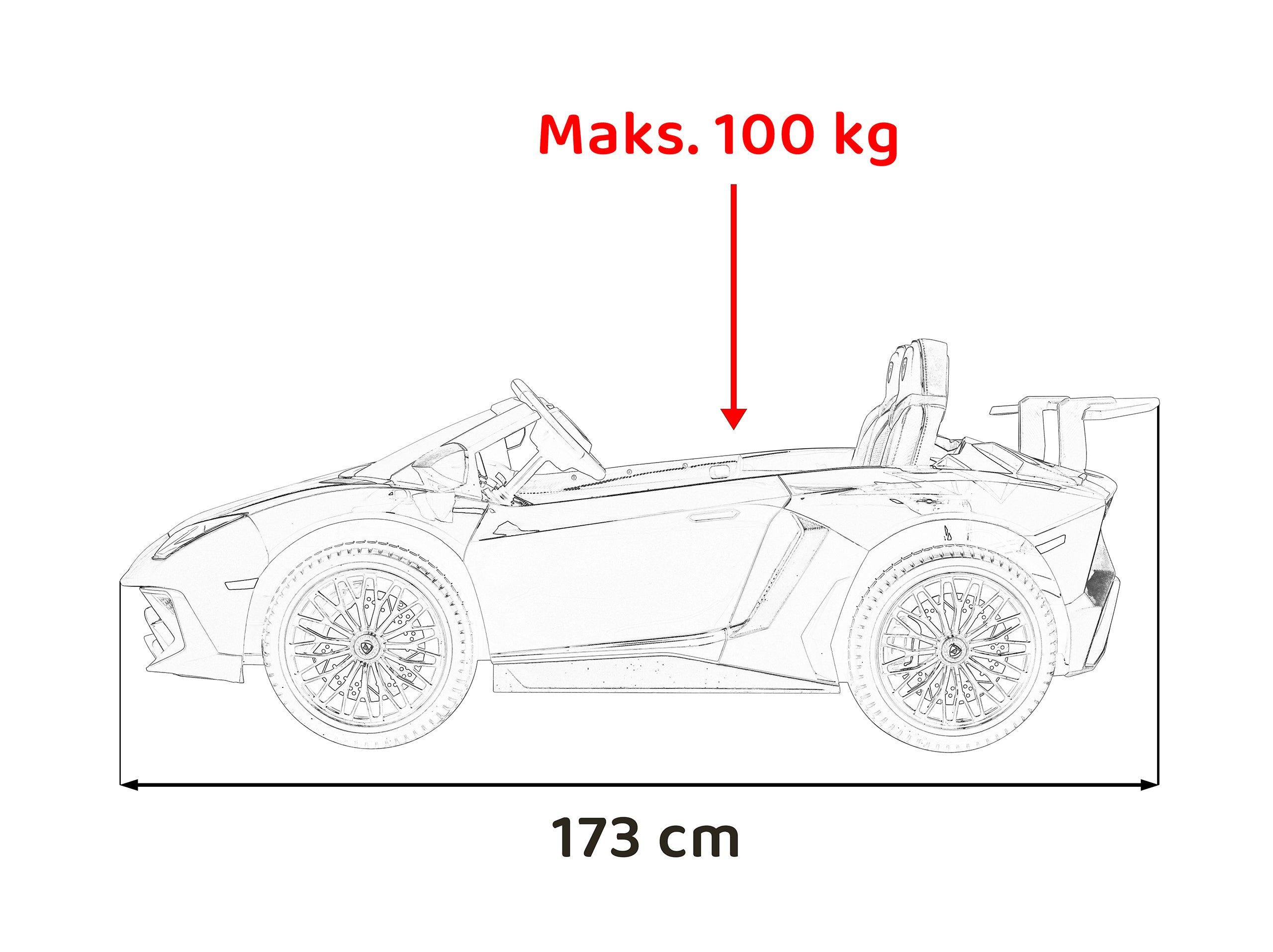 Licencirani auto na akumulator Lamborghini Aventador SV STRONG - dvosjed - sivi