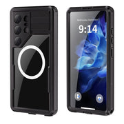 Shellbox Mars maska ​​za Samsung S26 ULTRA vodootporna s metalnim prstenom crna
