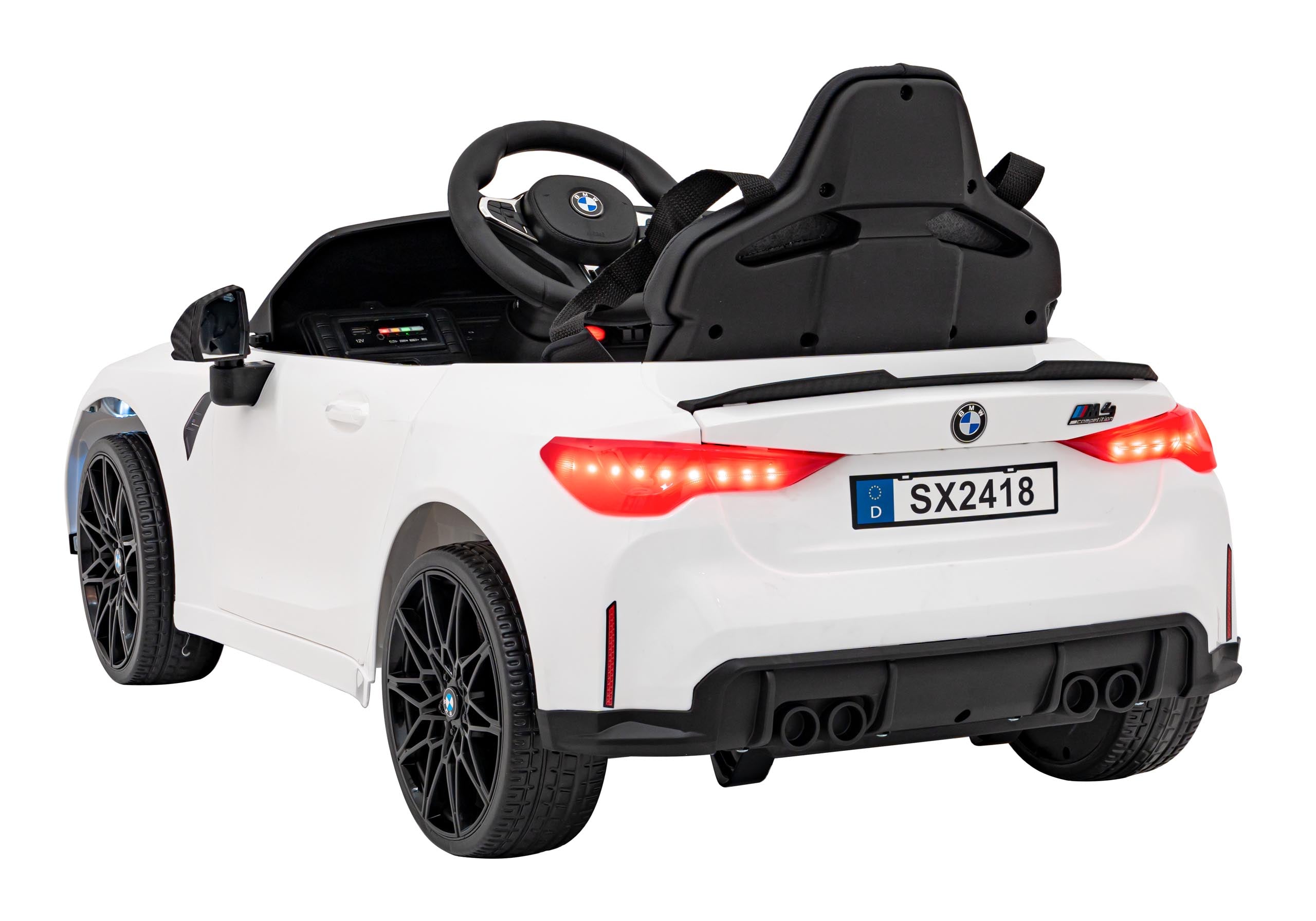 Licencirani auto na akumulator BMW M4 - bijeli