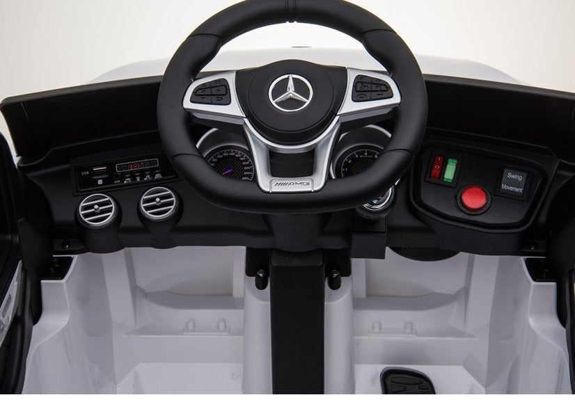 Licencirani auto na akumulator Mercedes QLS-5688 4×4 – bijeli